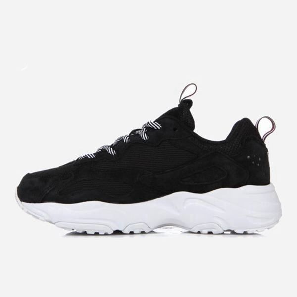 Fila Ray Tracer Women's Lifestyle Shoes - Black,NZ 782-57109